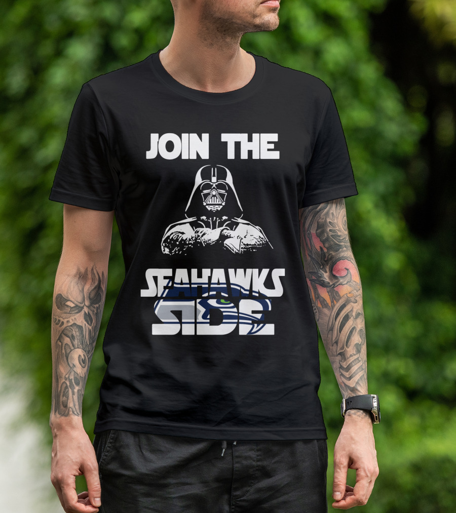 Join The Seahawks Side Seattle Seahawks T-Shirt