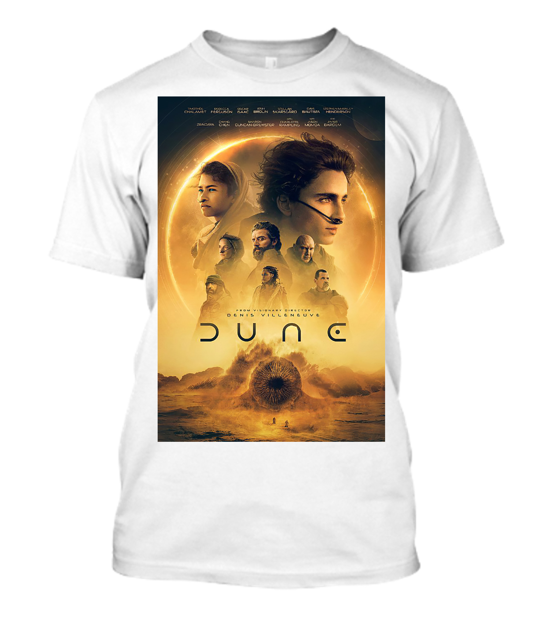 Dune Denis Villeneuve Timothée Chalamet Zendaya Sci-Fi Epic Film T-Shirt