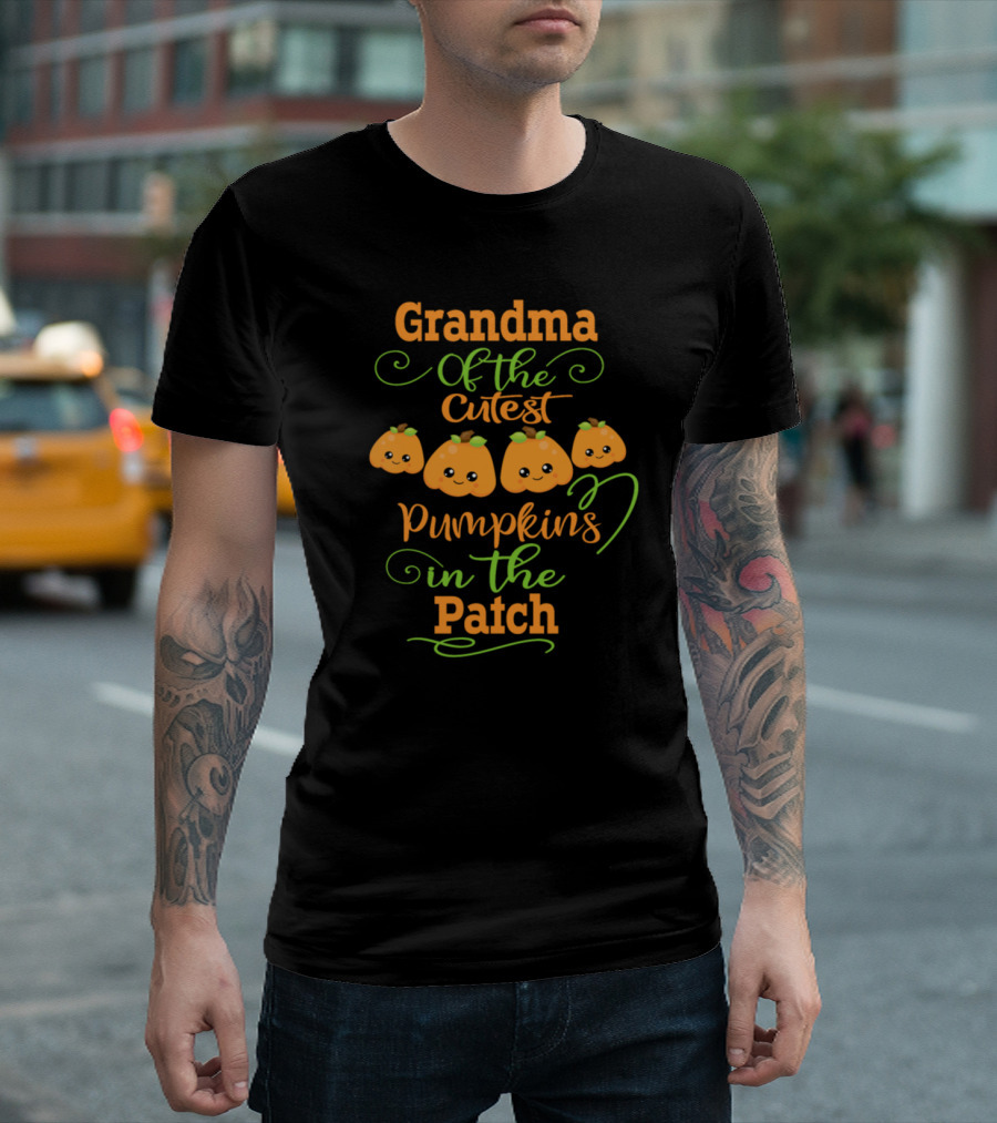 Grandma Of The Cutest Pumpkins In The Patch T-Shirt
