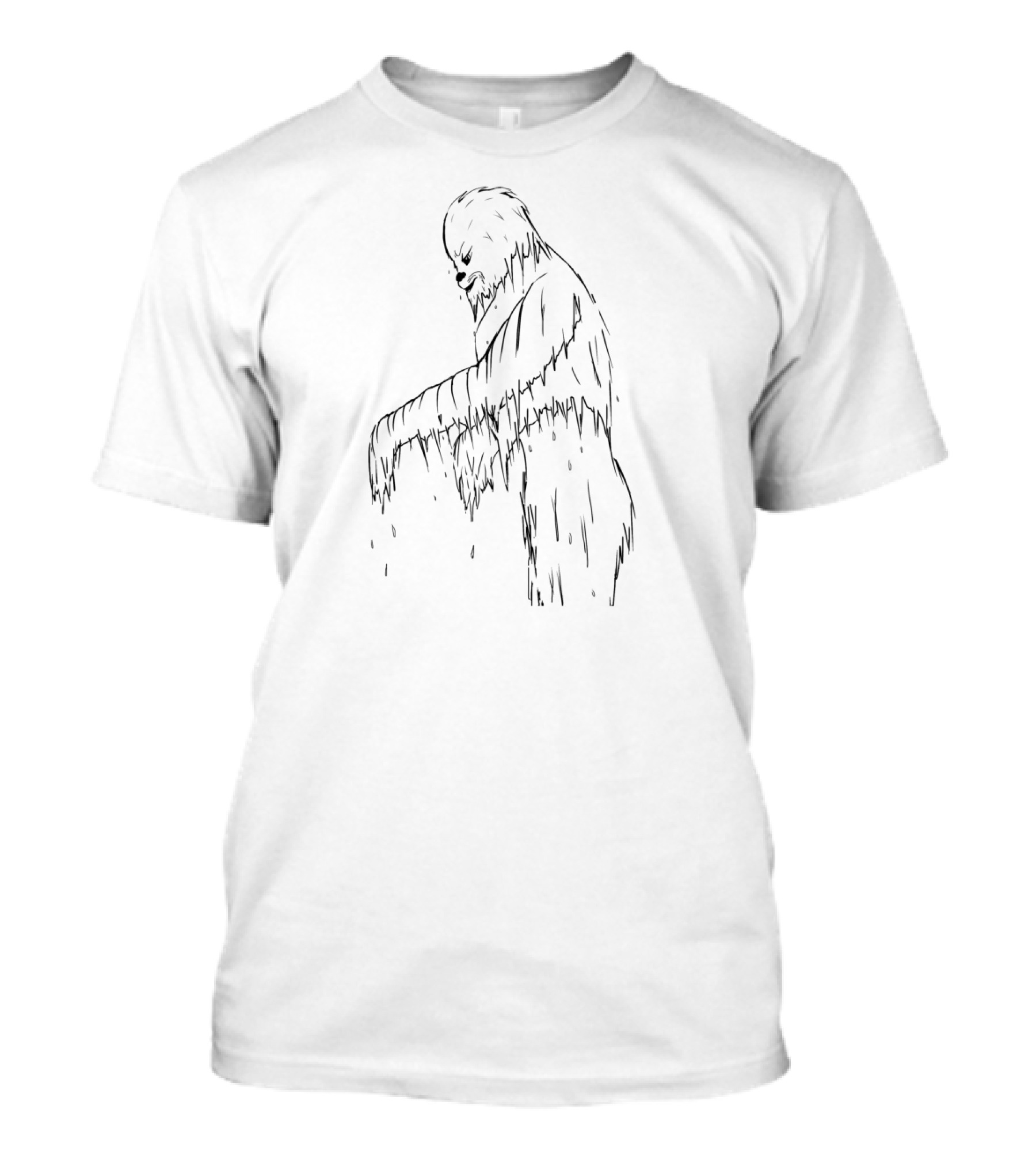 Dripping Creature Silhouette Wook T-Shirt