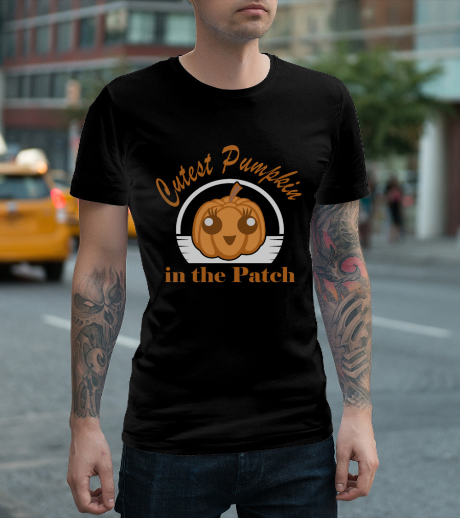 Cutest Pumpkin in the Patch Thanksgiving Holidays Pumpkin Patch T-Shirt