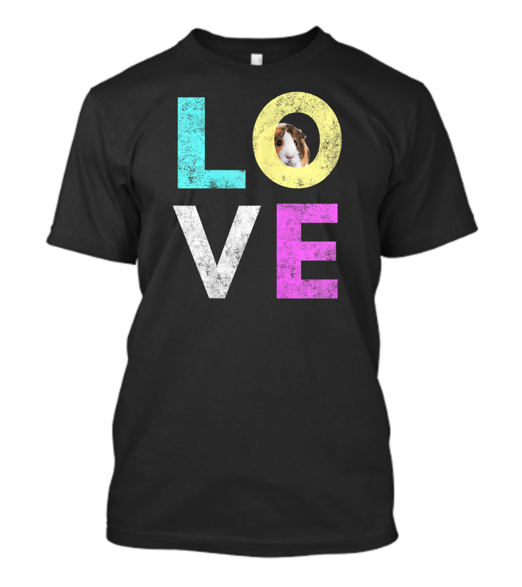 LOVE Guinea Pig Funny Lovers Best T-Shirt