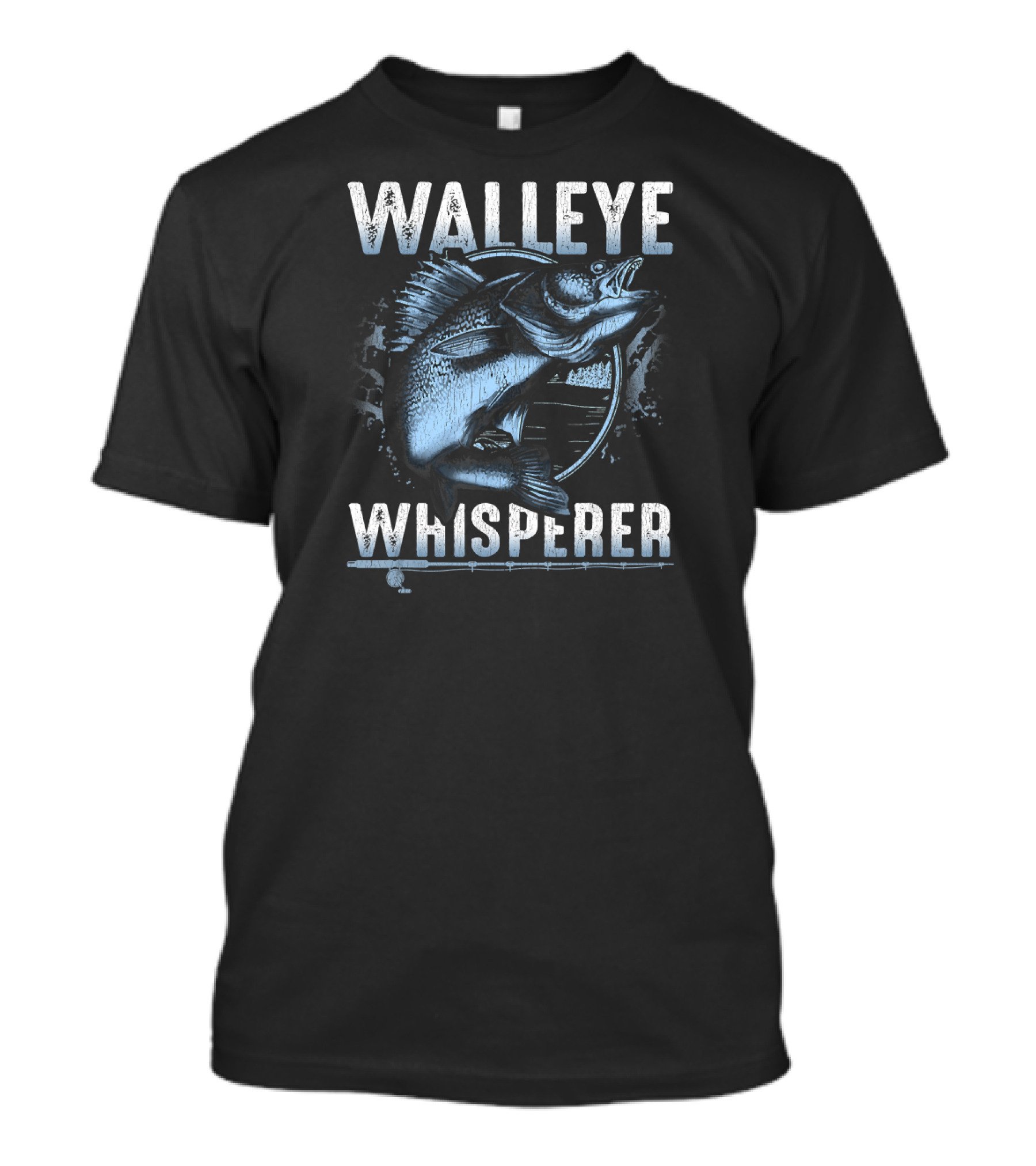 Walleye Whisperer Best Walleye Fishing Fisherman Wal T-Shirt