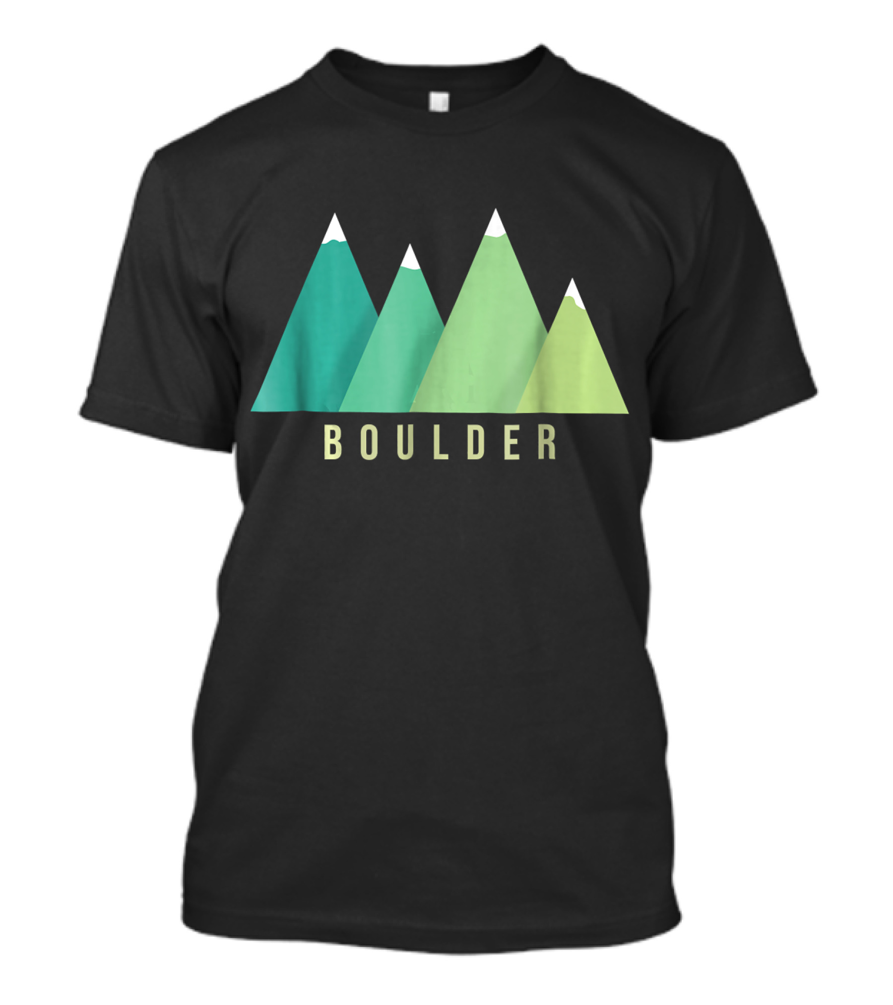 Boulder Colorado Mountain T-Shirt