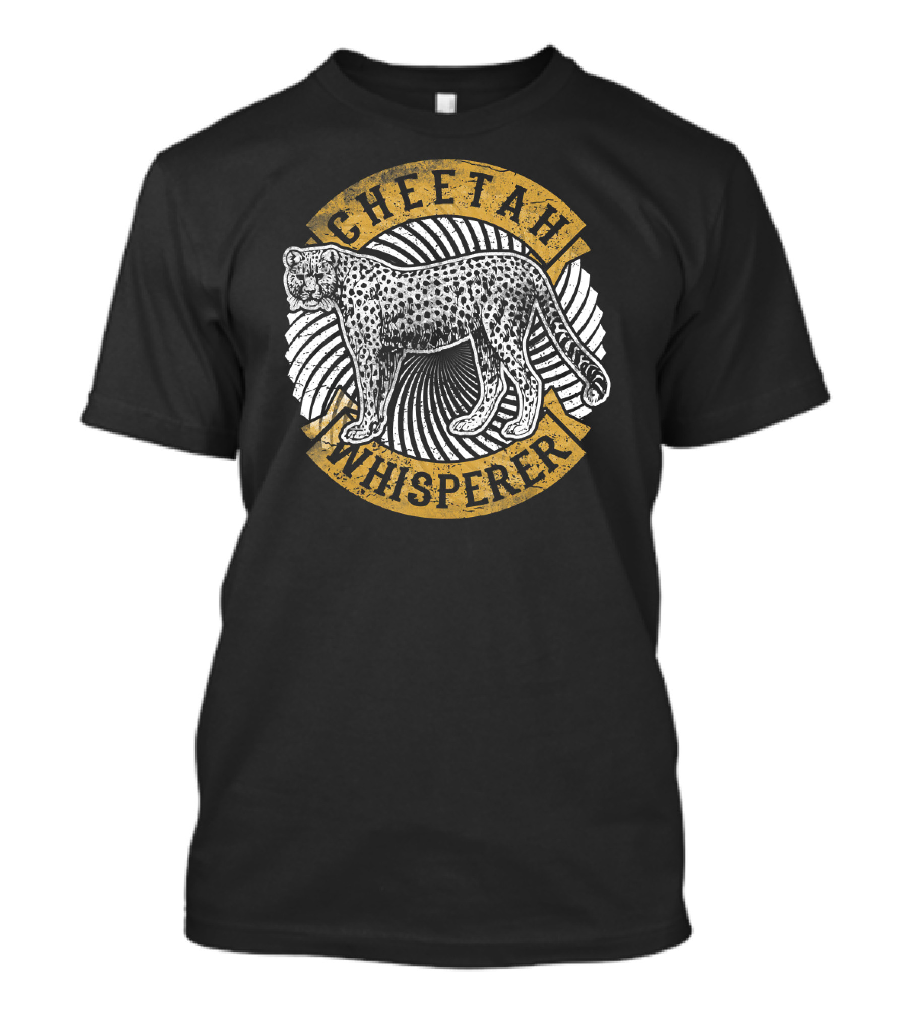 Cheetah Whisperer Retro Style Wild Animal Enthusiast T-Shirt