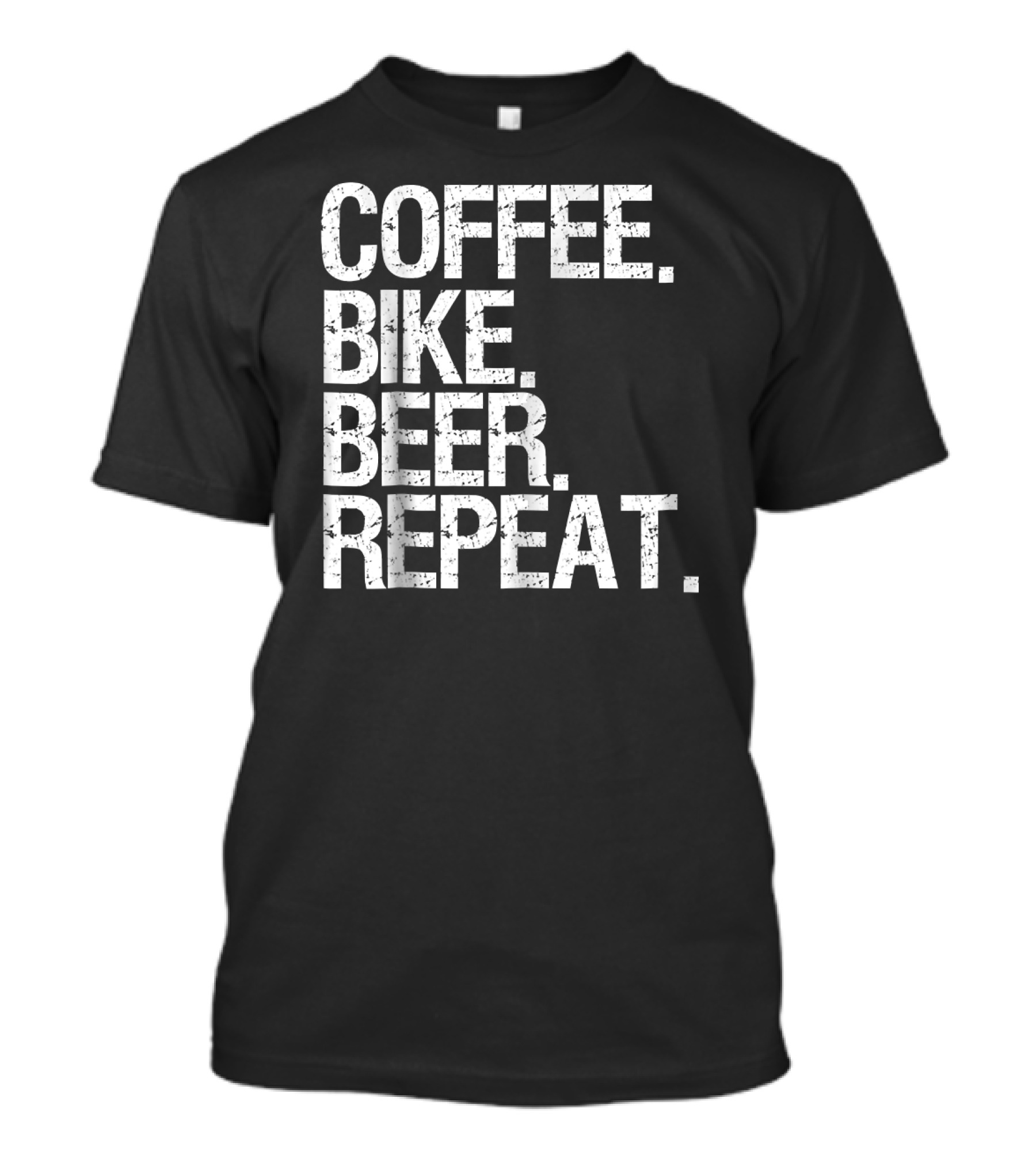 Coffee Bike Beer Repeat Mountain Biking Lifestyle Essentials T-Shirt