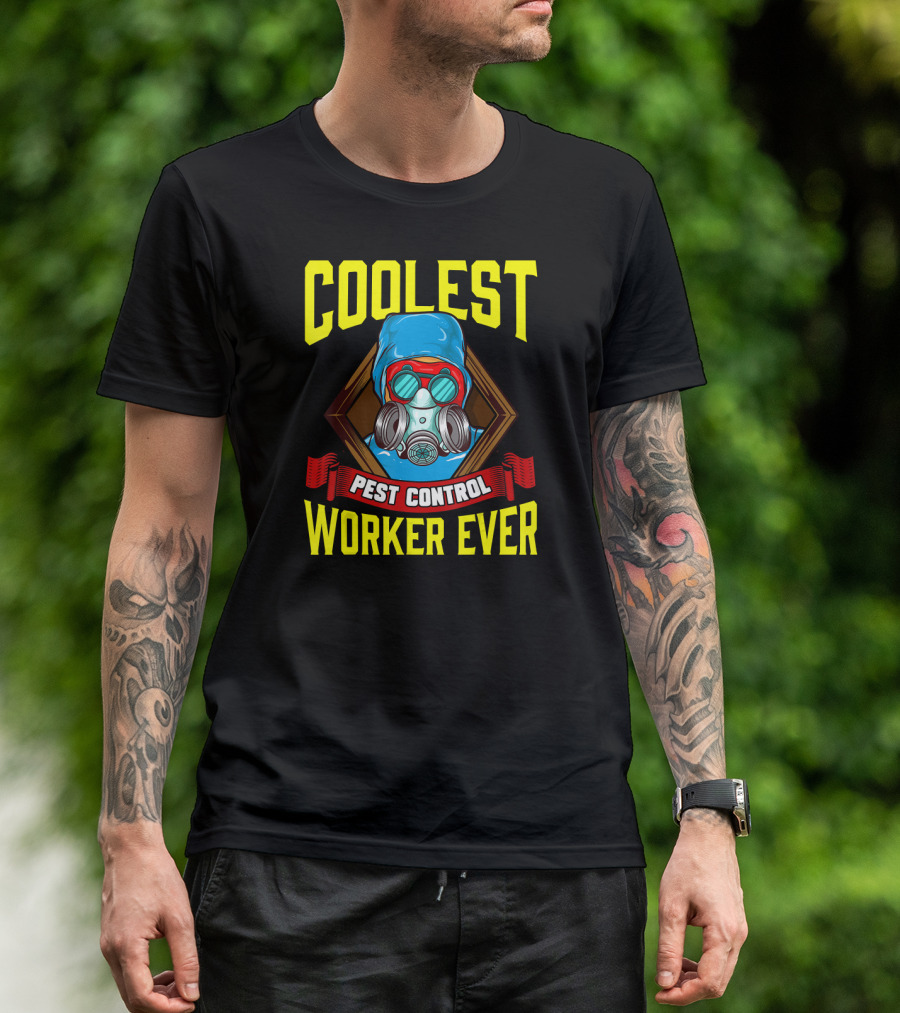 Coolest Pest Control Worker Ever T-Shirt
