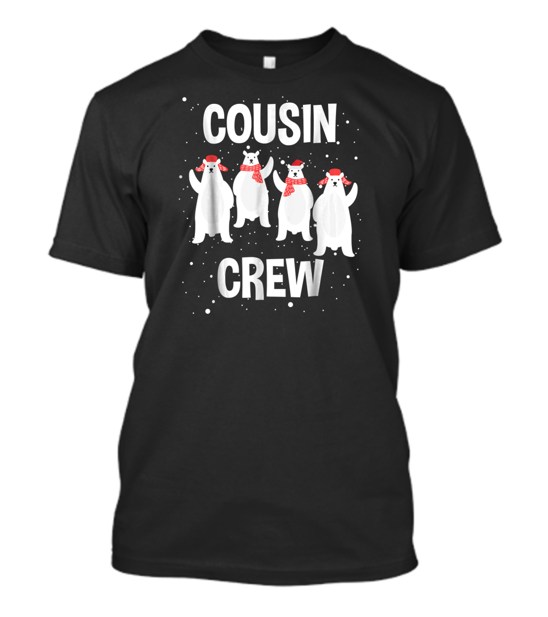 Cousin Crew Polar Bear Christmas Pajamas T-Shirt