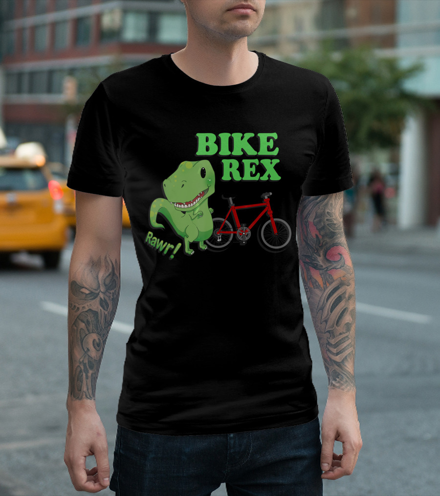 Bike Rex Rawr Mountain Ride T-Shirt