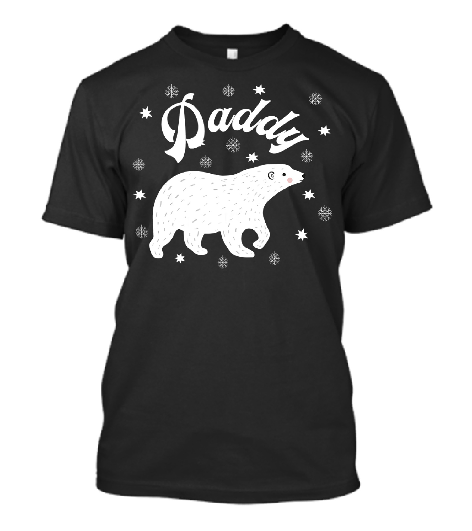 Daddy Bear Snowflake T-Shirt