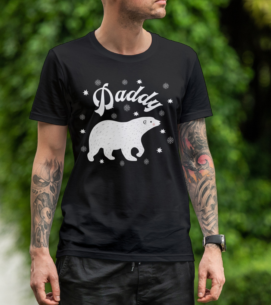 Daddy Bear Snowflake T-Shirt