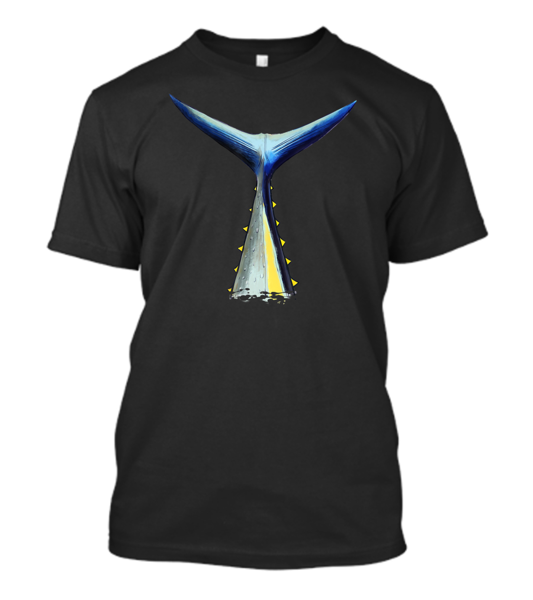 Deep Sea Fishing Bluefin Tuna Tail Ocean Adventure T-Shirt