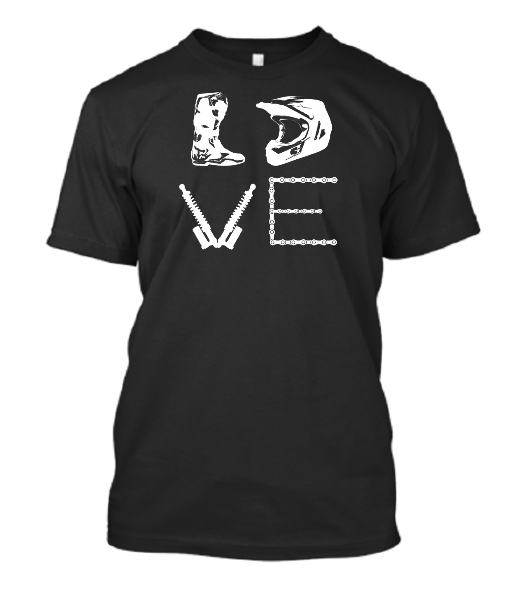 LOVE DIRT BIKE MOTOCROSS ENDURO T-Shirt