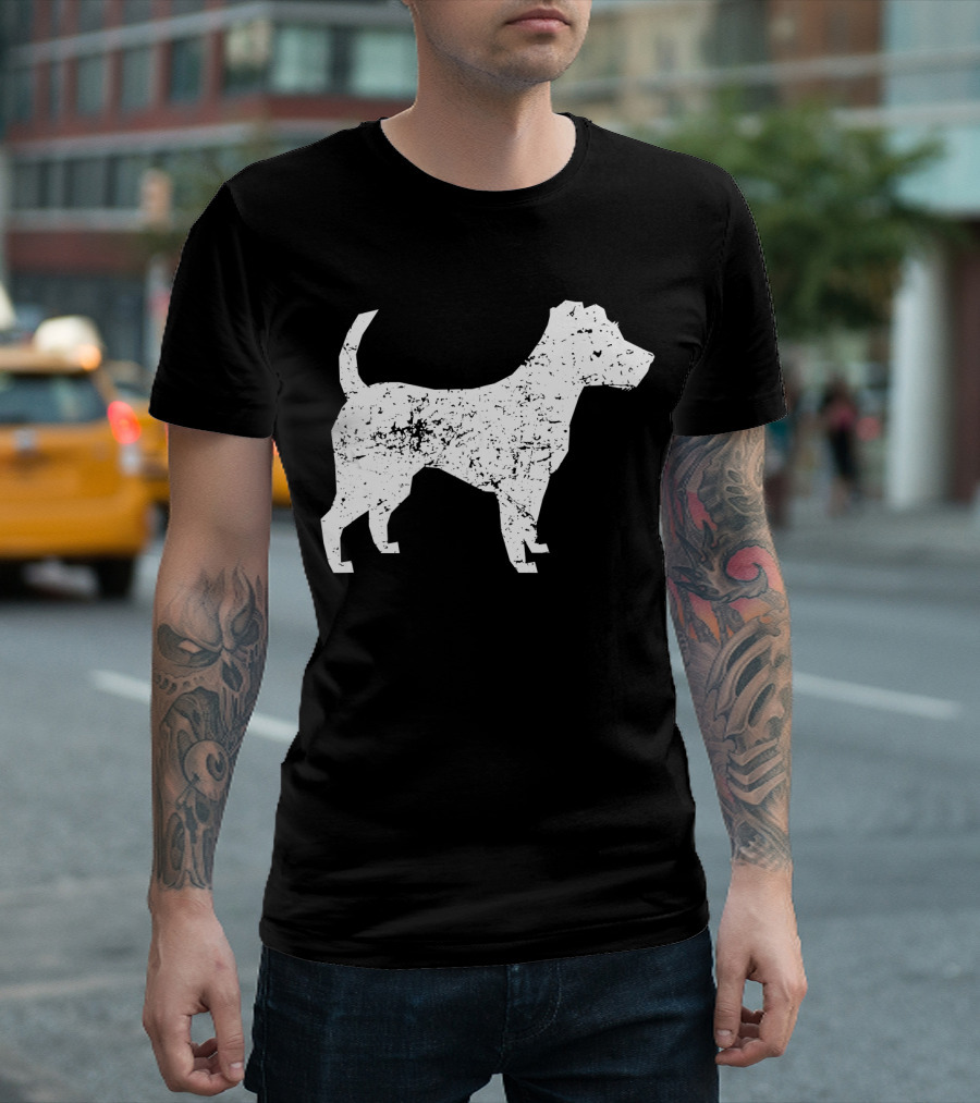 Distressed Jack Russell Terrier T-Shirt