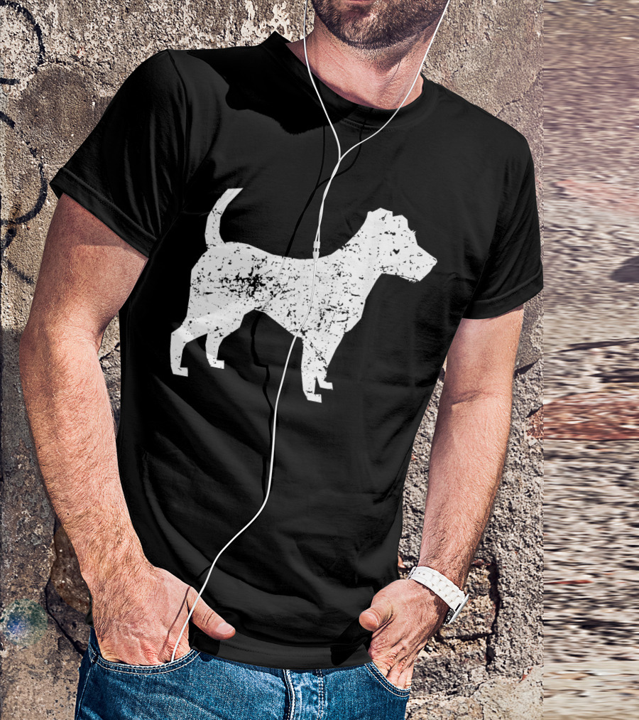Distressed Jack Russell Terrier T-Shirt