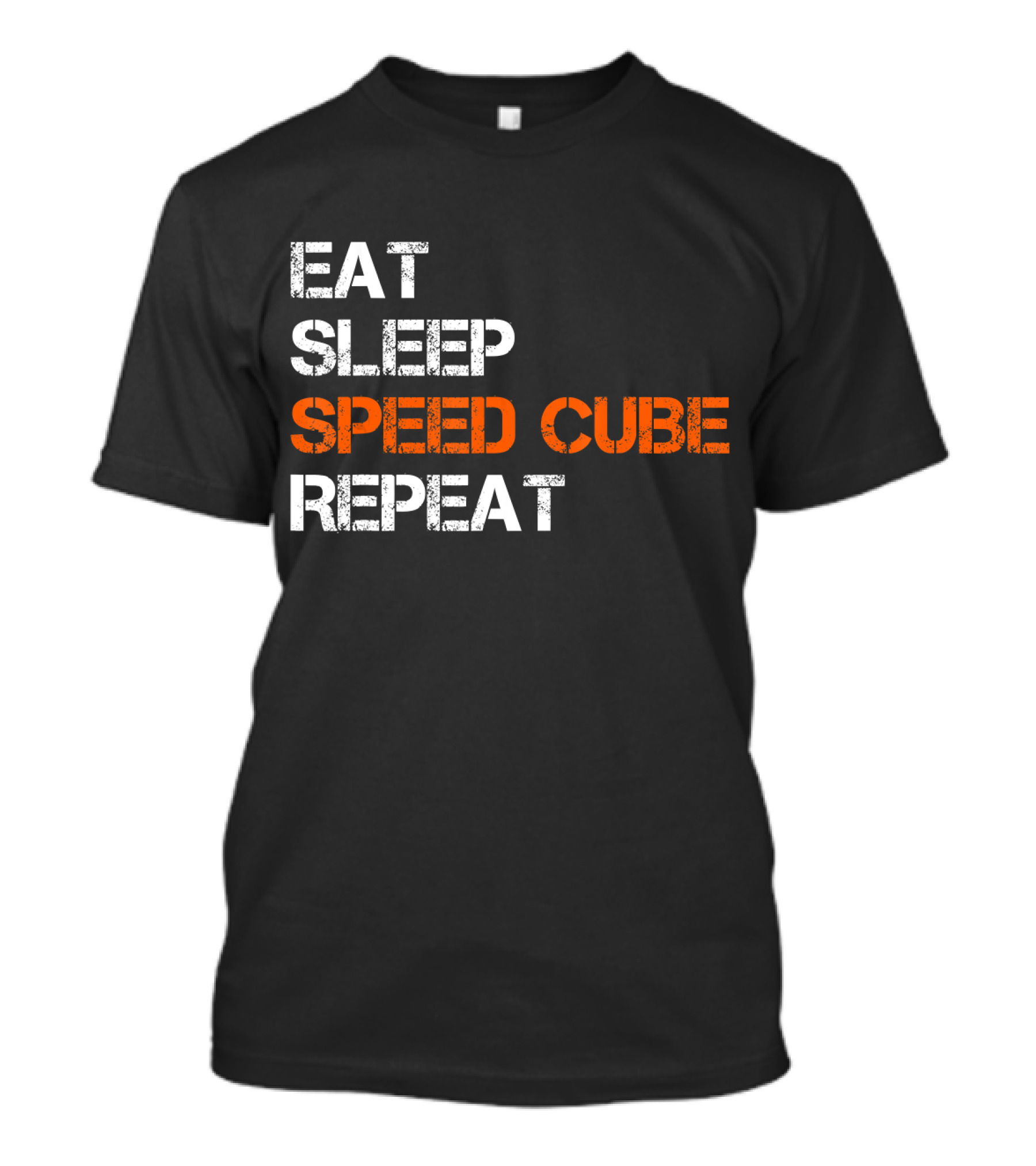 Eat Sleep Speed Cube Repeat Puzzle Cube Lifestyle Rhythm T-Shirt