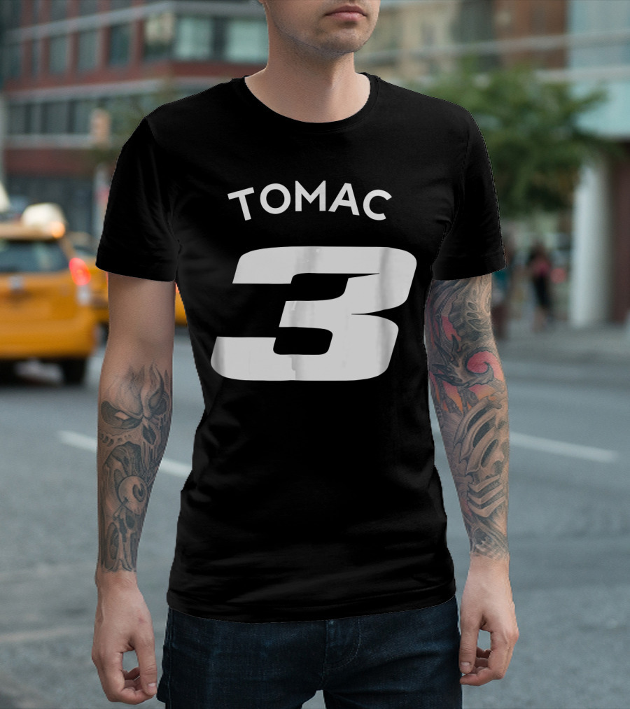 Eli Tomac 3 Motocross And Supercross Rider Tomac ET3 T-Shirt