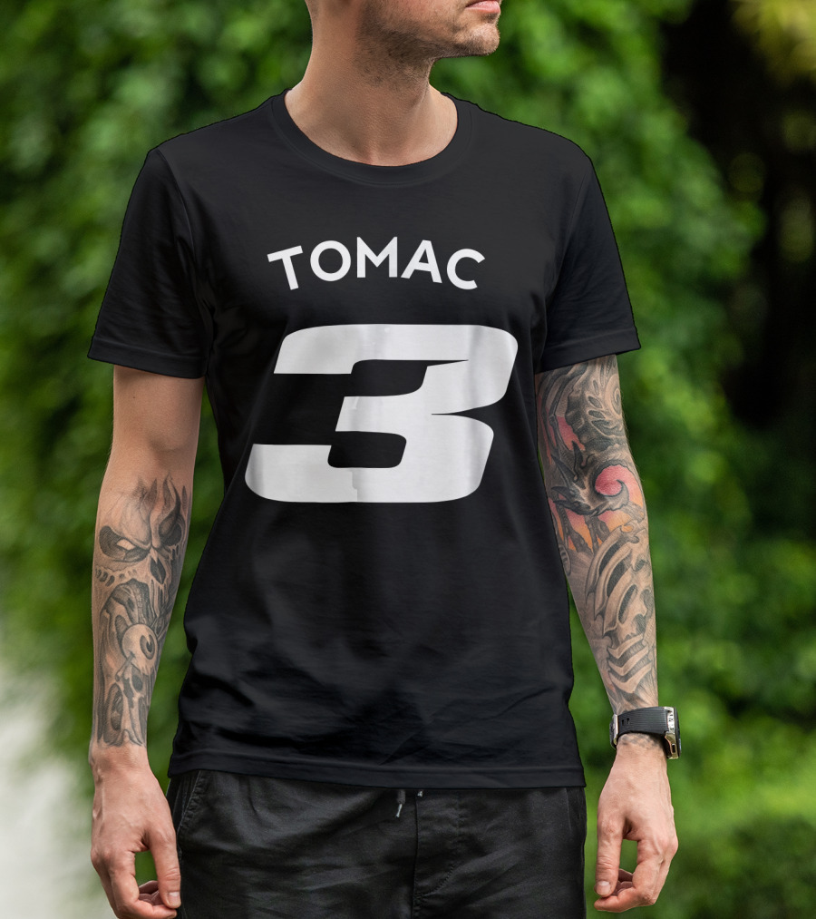 Eli Tomac 3 Motocross And Supercross Rider Tomac ET3 T-Shirt