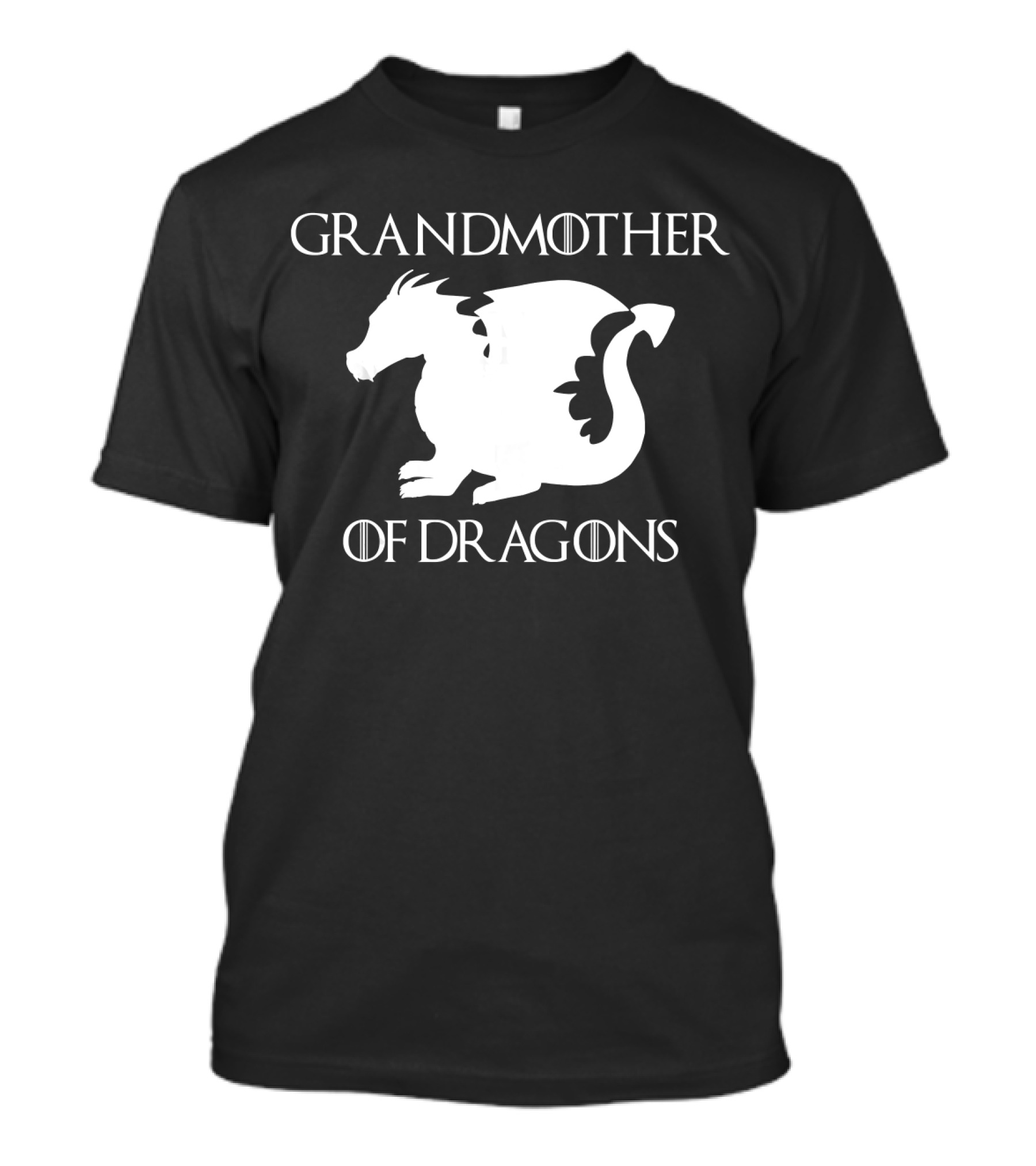 Grandmother Of Dragons Fantasy Humor Shirt Design With Iconic T-Shirt