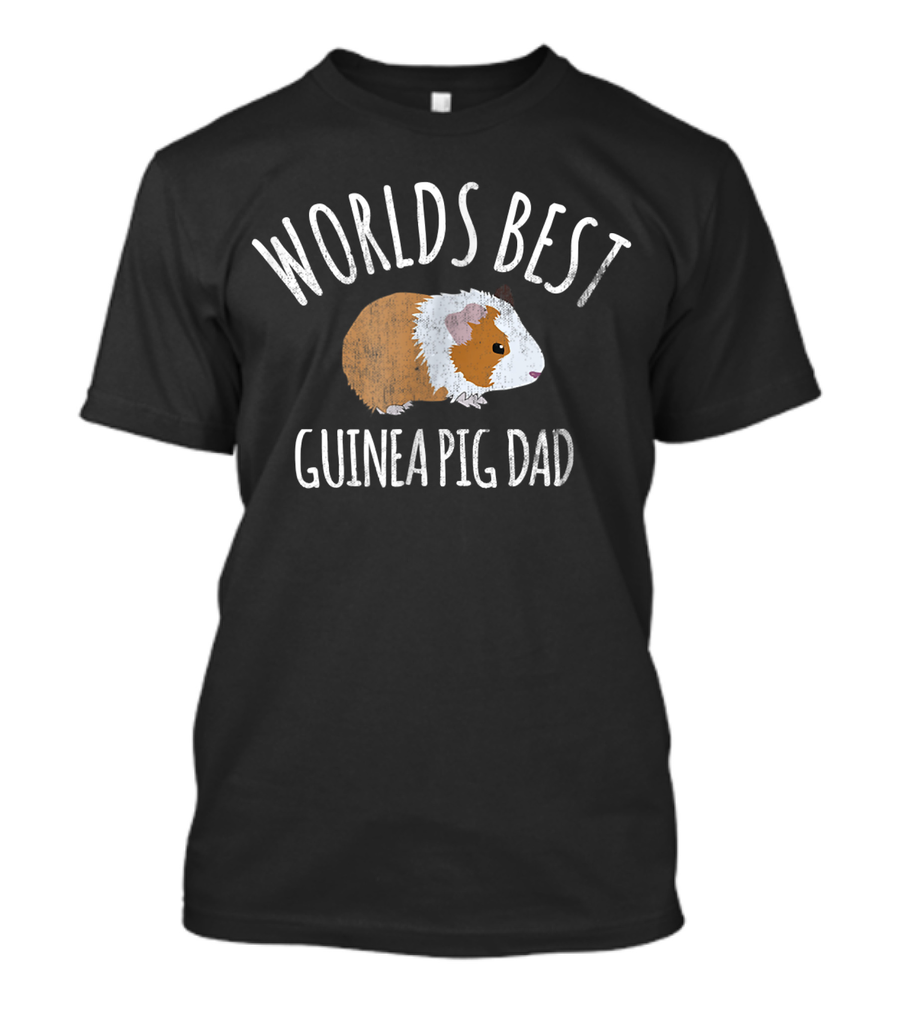 Worlds Best Guinea Pig Dad T-Shirt