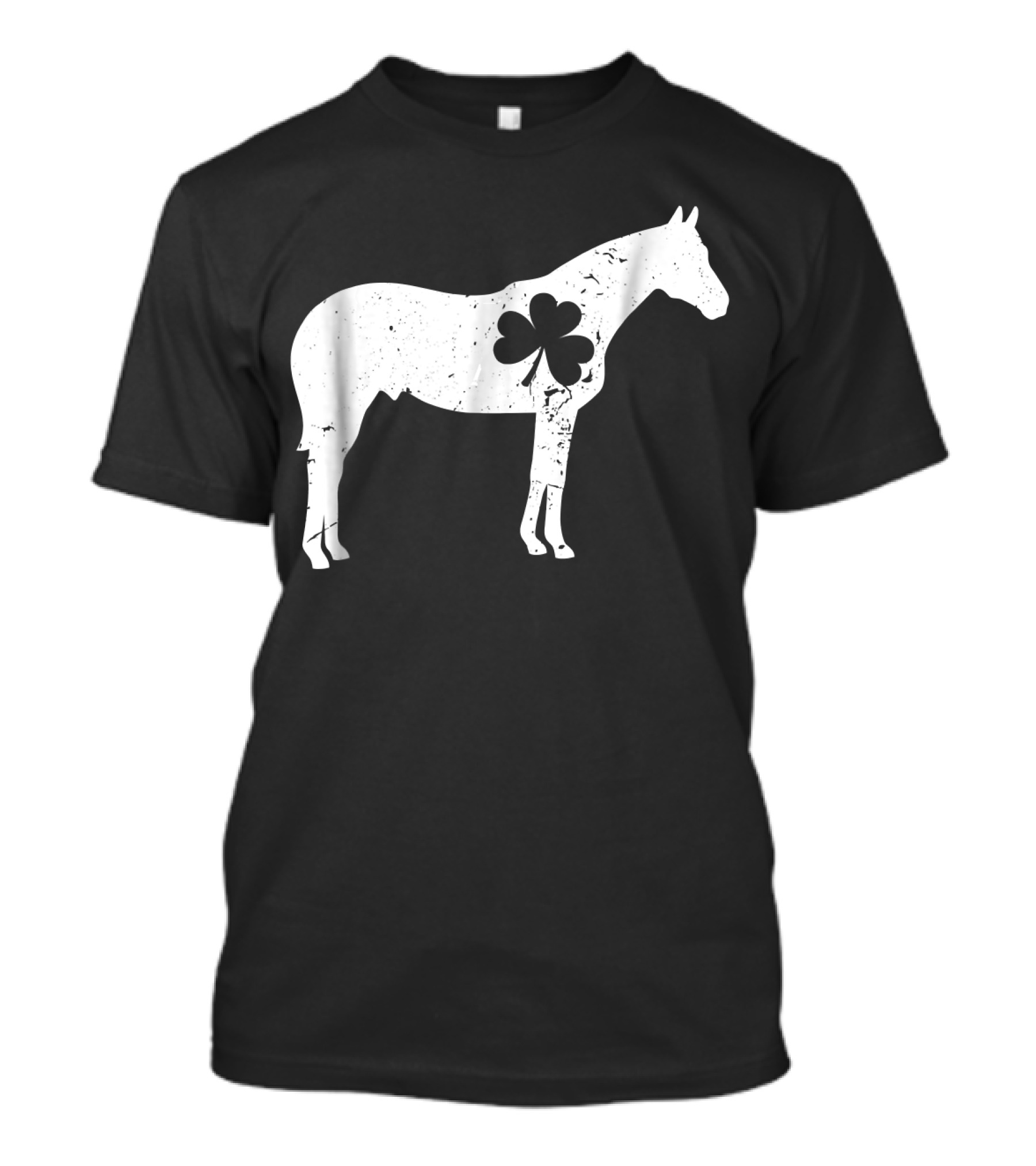 Horse Shamrock Horse Saint Patrick's Iconic T-Shirt