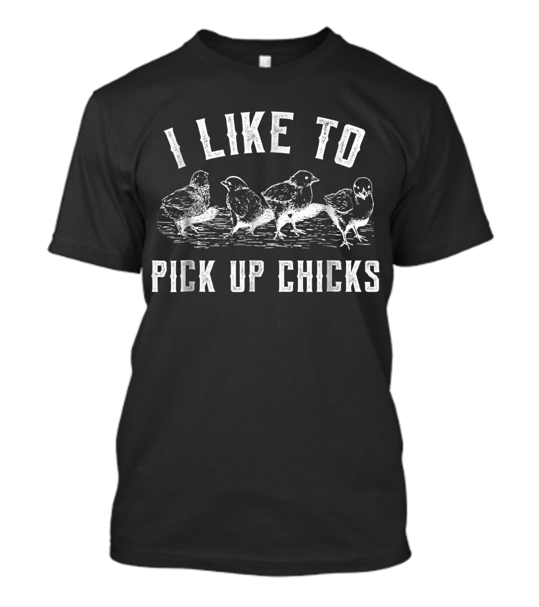 I Like To Pick Up Chicks T-Shirt