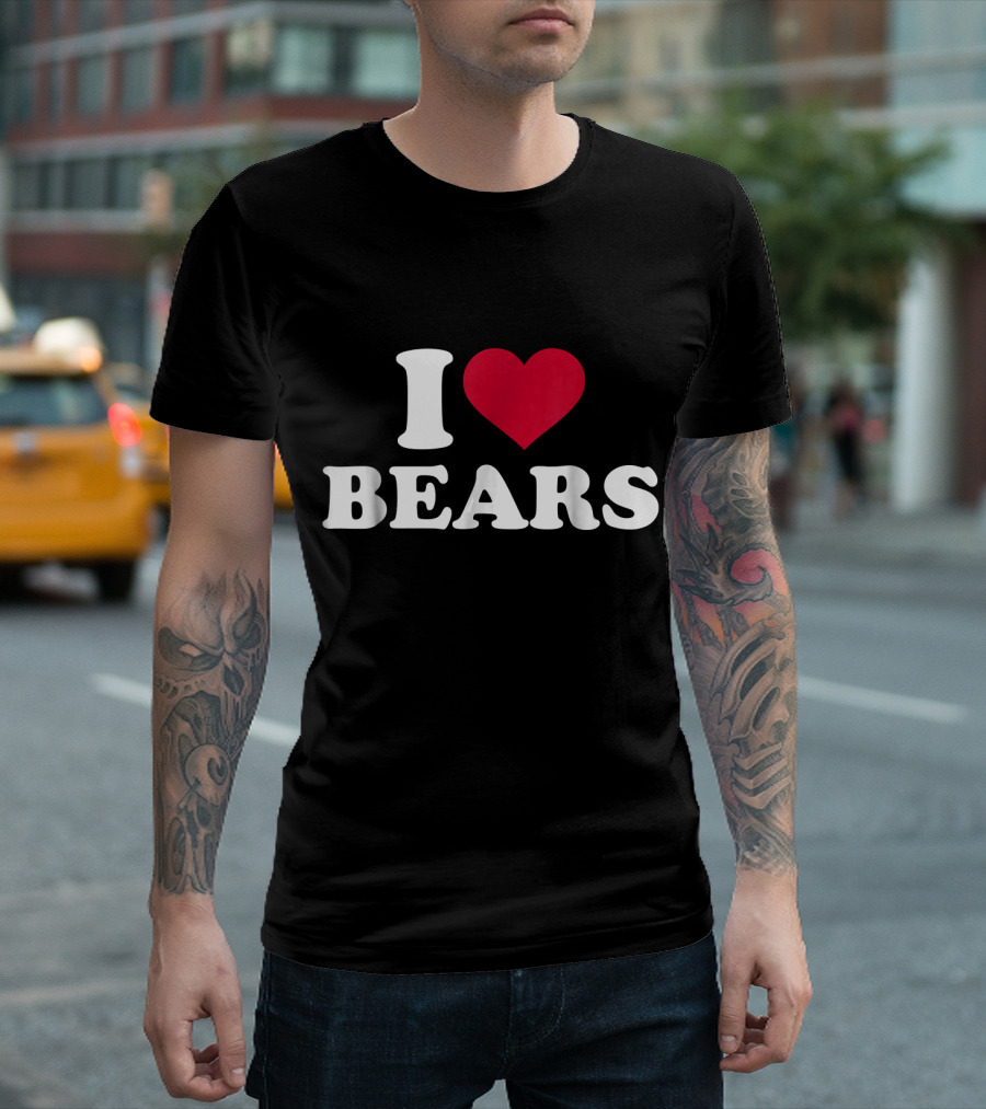 I Love Bears T-Shirt