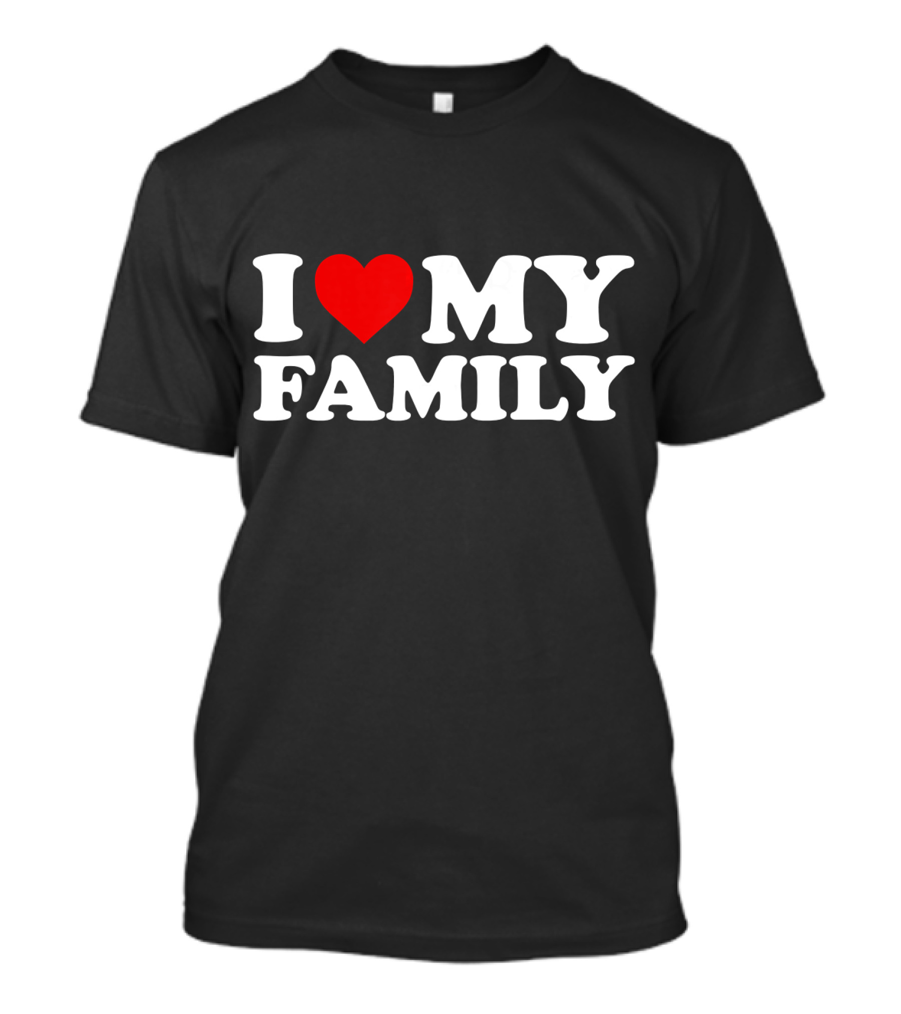 I Heart My Family T-Shirt