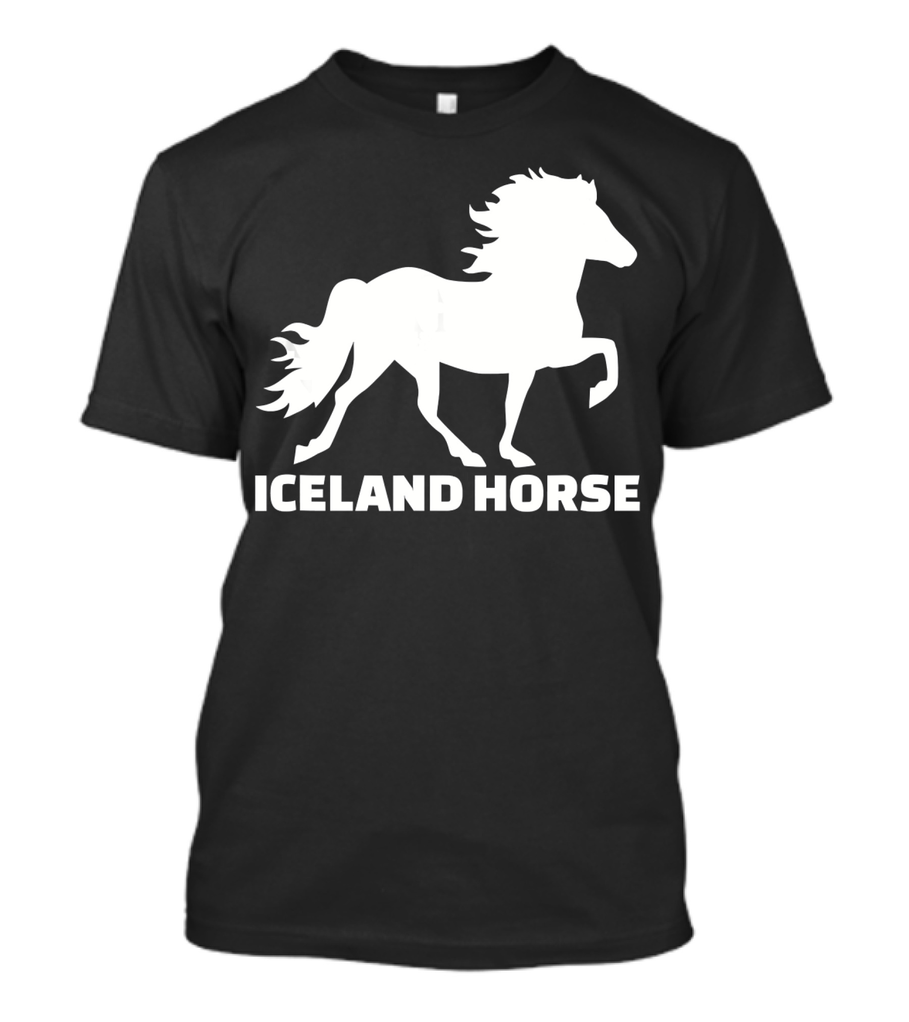 ICELAND HORSE Silhouette Iconic T-Shirt