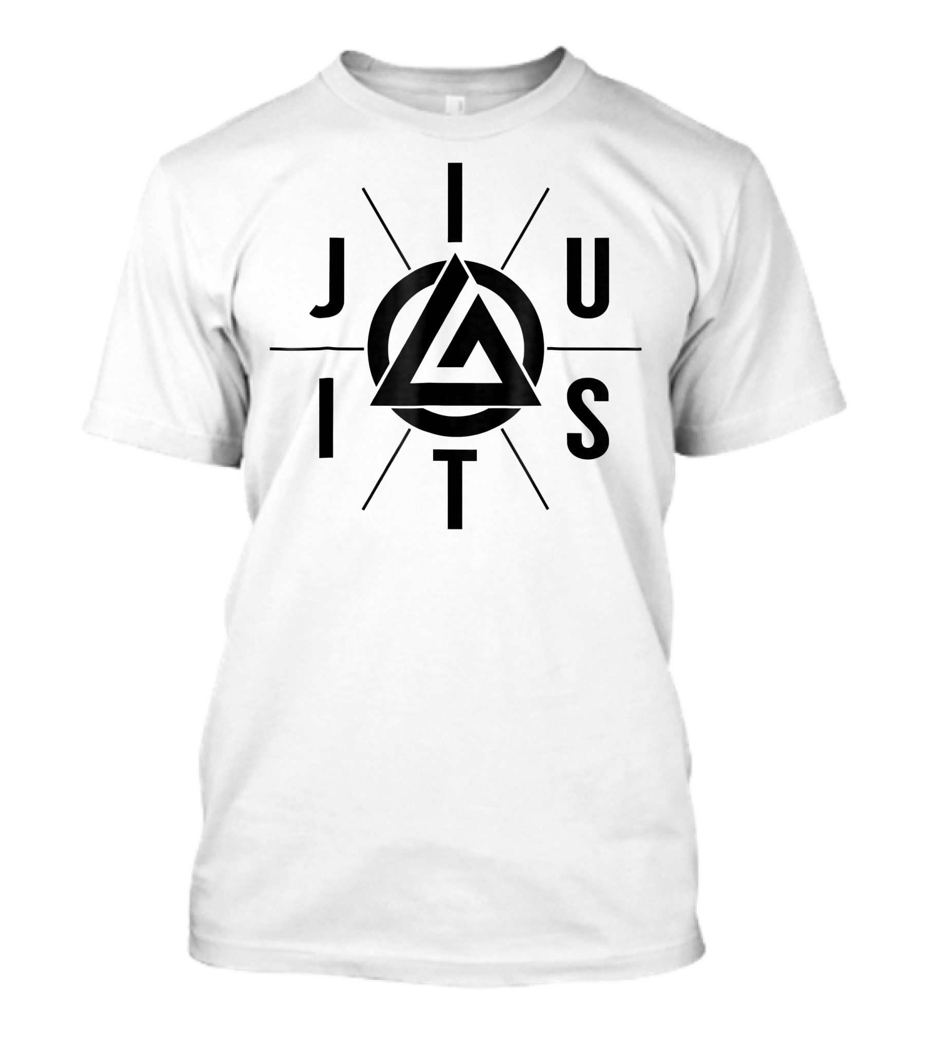 Jiu Jitsu Symbols Martial Art Awesome Combat Triangle T-Shirt