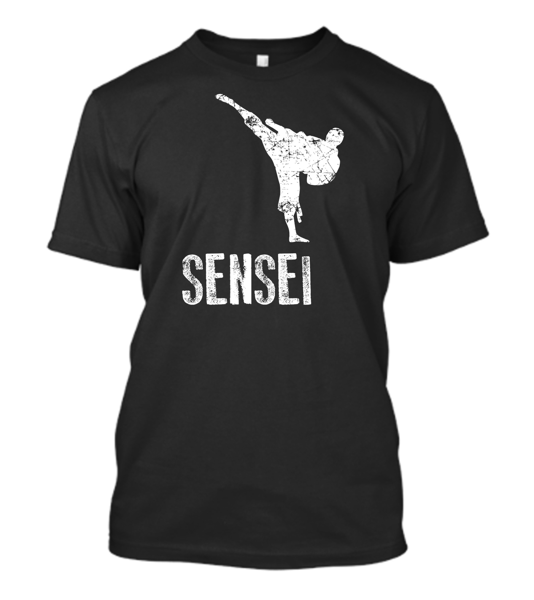 Sensei Karate Martial Arts Kick T-Shirt