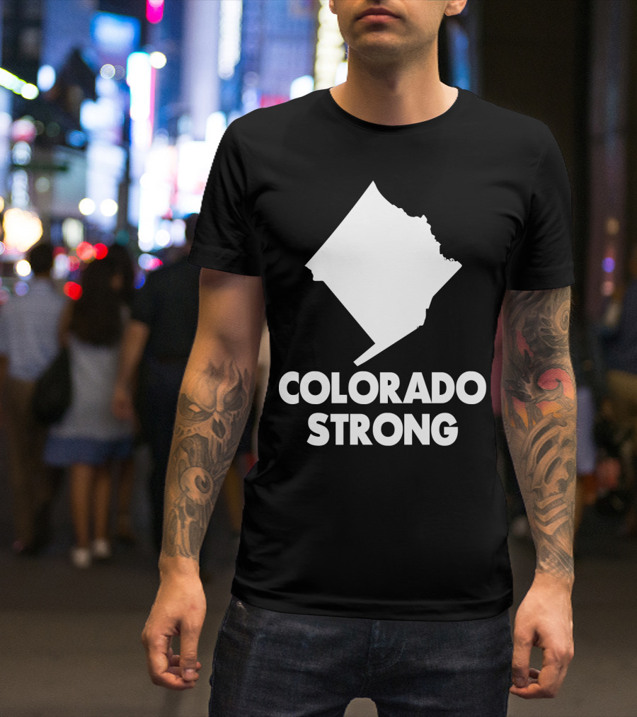 Colorado Strong DC State Outline T-Shirt