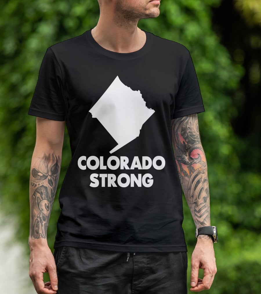 Colorado Strong DC State Outline T-Shirt