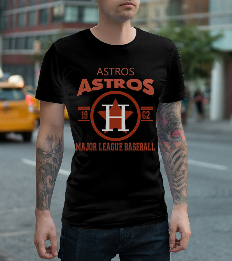 ASTROS MAJOR LEAGUE BASEBALL 1962 HOUSTON ASTROS STAY AT HOME T-Shirt