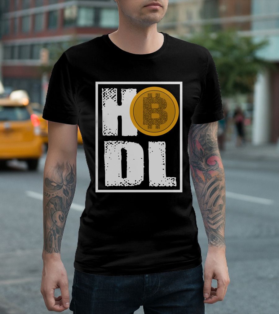 Bitcoin BTC Crypto HODL Coin Currency T-Shirt