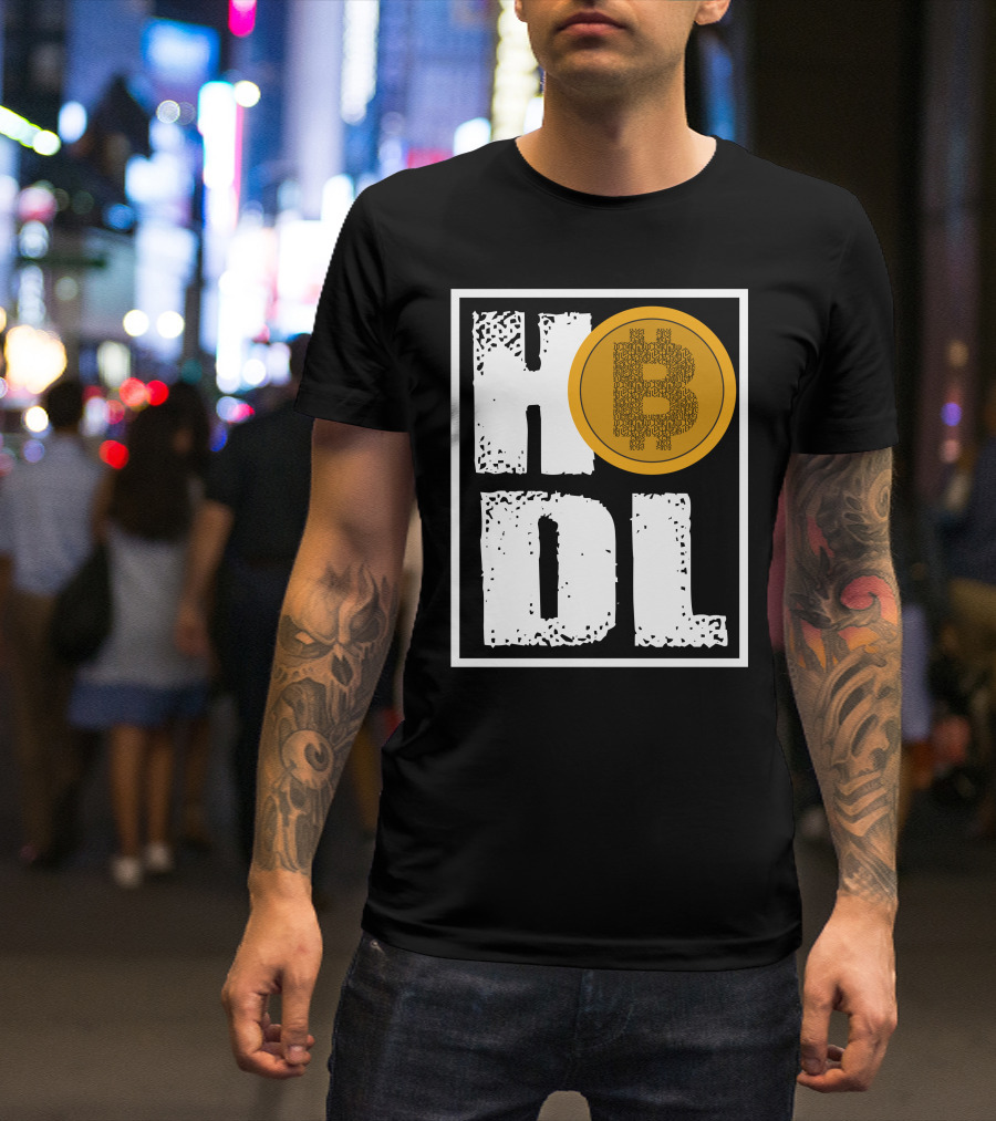 Bitcoin BTC Crypto HODL Coin Currency T-Shirt