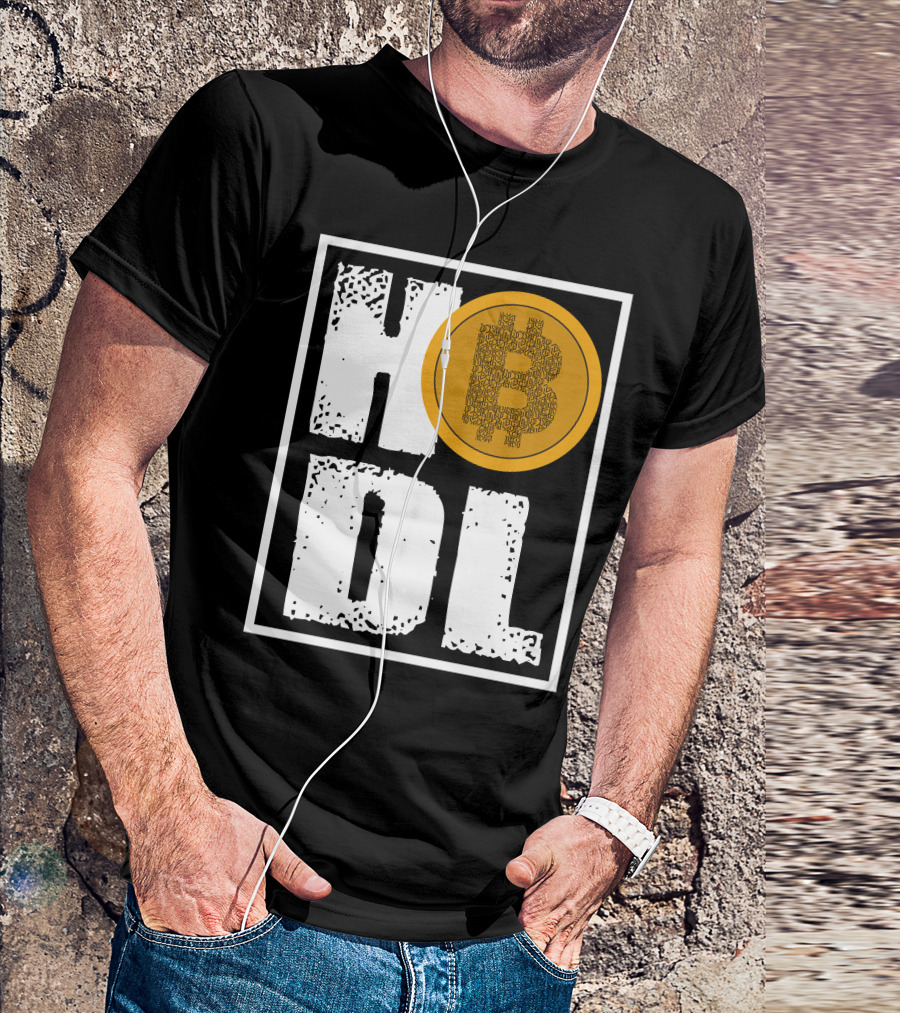Bitcoin BTC Crypto HODL Coin Currency T-Shirt