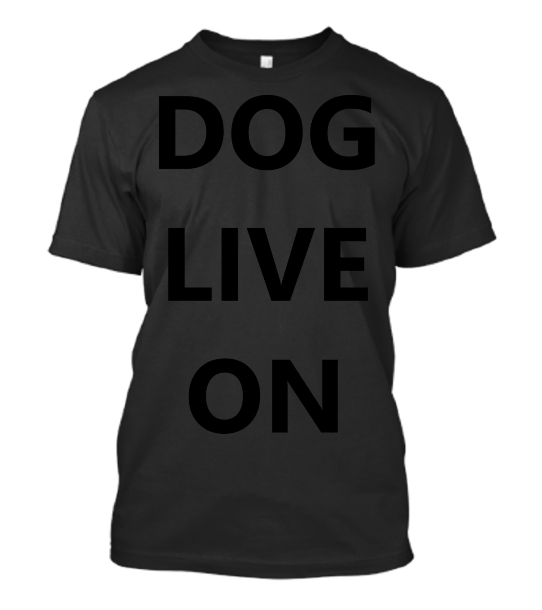 DOG LIVE ON No Evil God T-Shirt