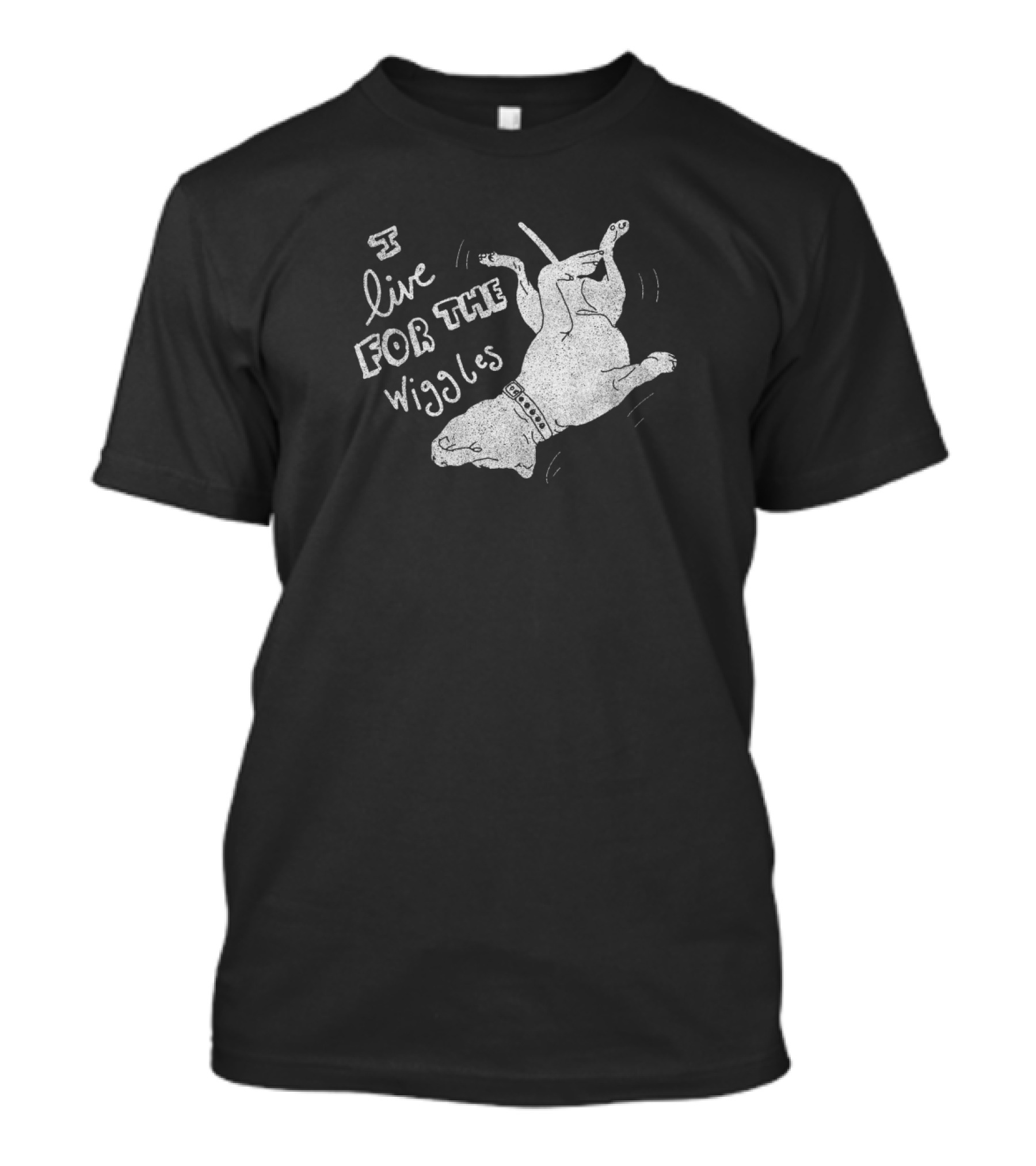 I Live For The Wiggles Playful Monster Puppy T-Shirt