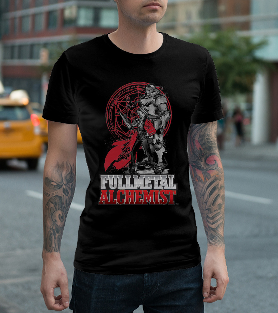 Fullmetal Alchemist Circle Symbol Armor Duo T-Shirt