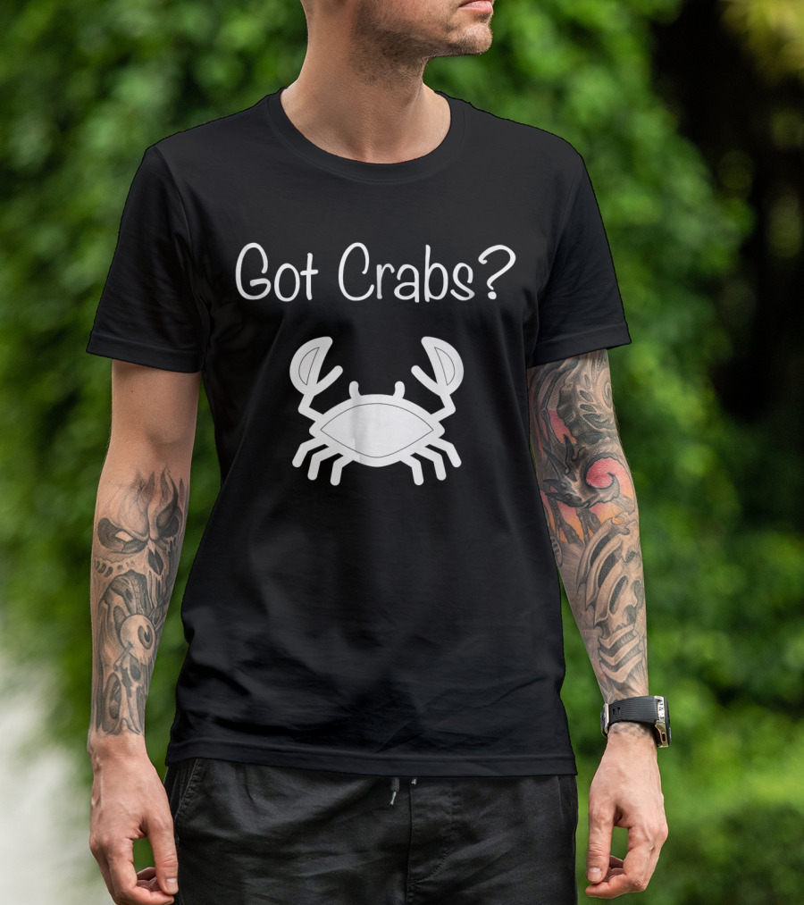 Got Crabs Cute Cartoon Crab T-Shirt