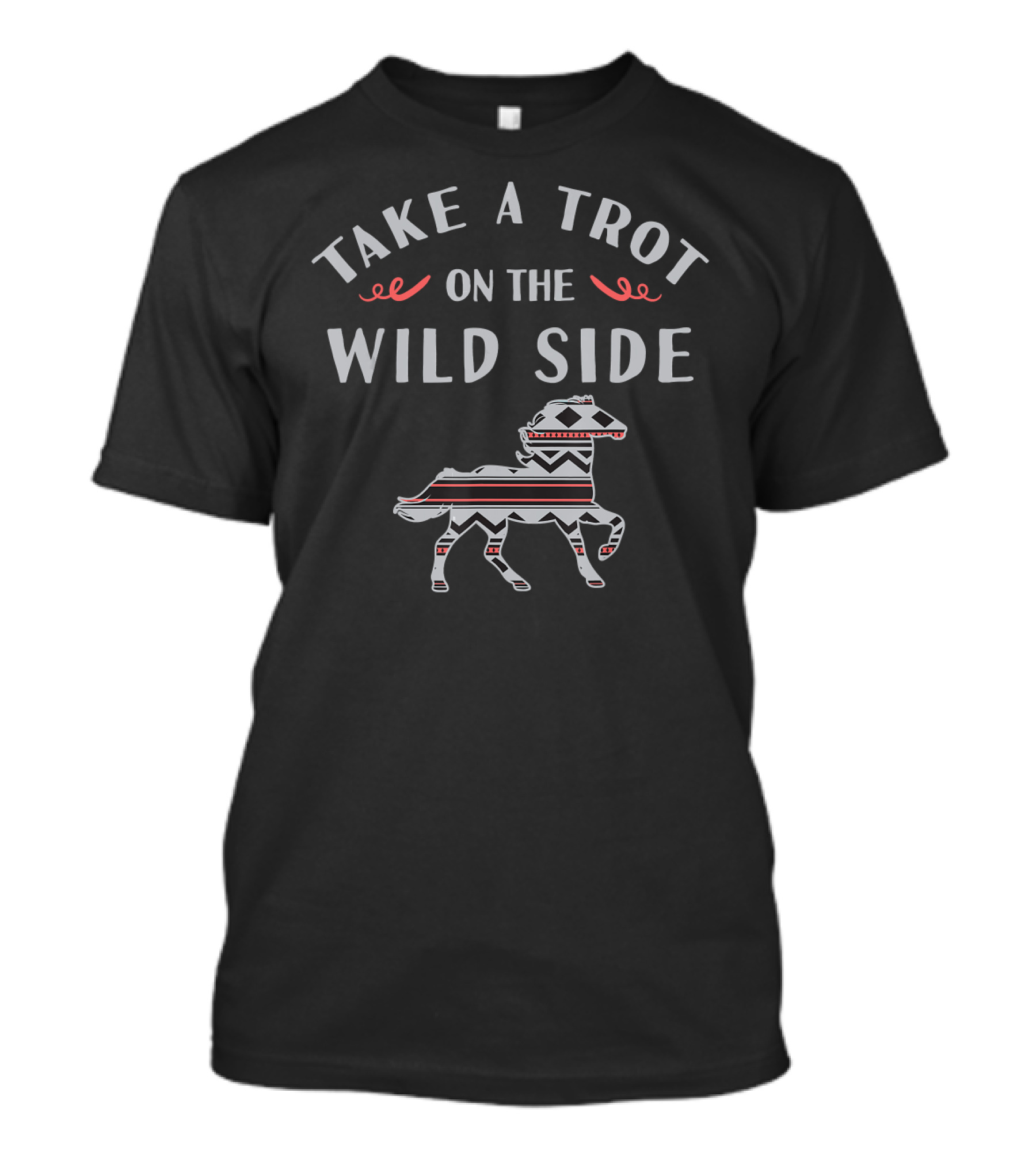 Take A Trot On The Wild Side With Cute Horse T-Shirt
