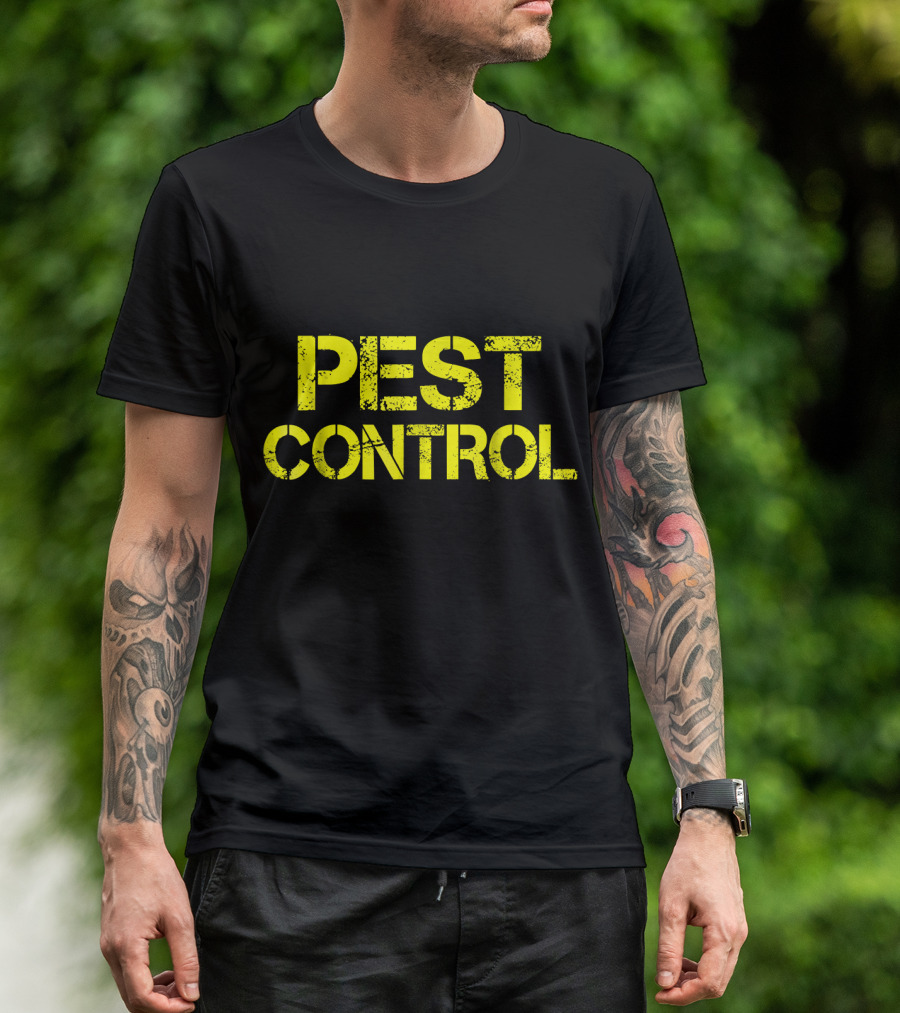Pest Control Exterminator Halloween Costume T-Shirt