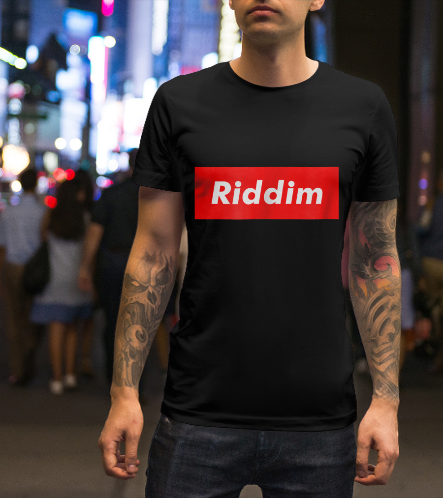 Riddim Music Fest Red Banner T-Shirt