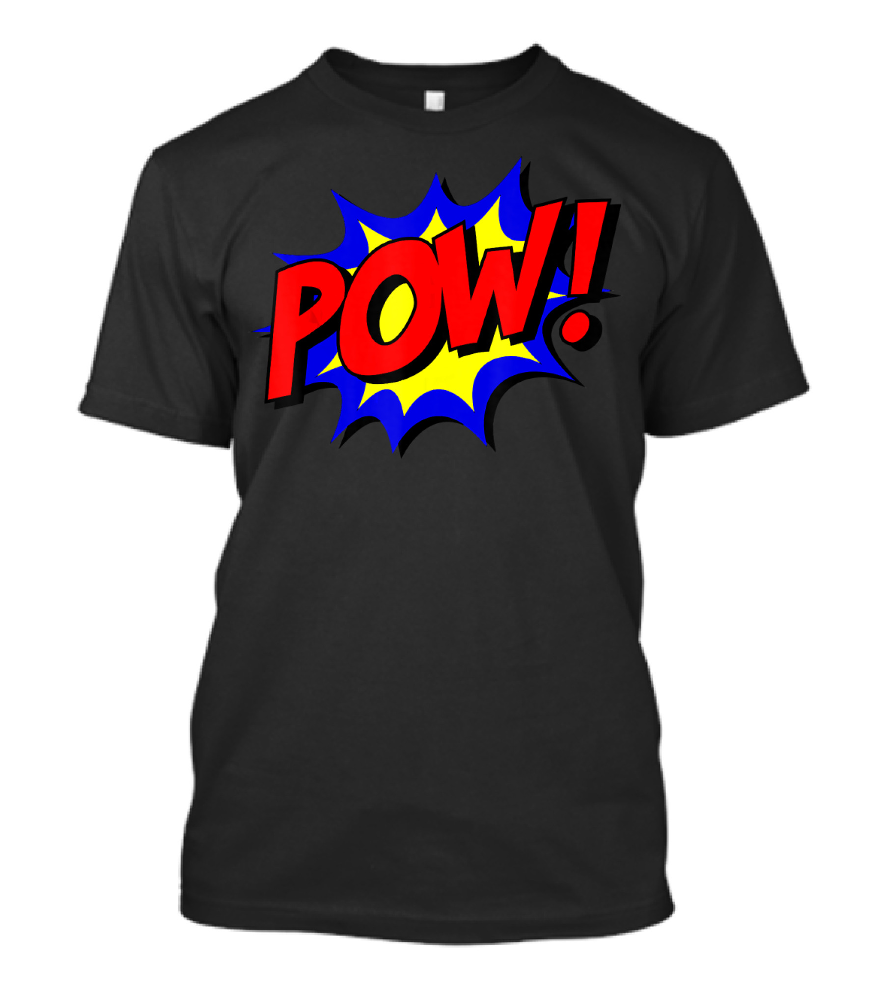 POW Super Villain Comic Book Super Hero T-Shirt