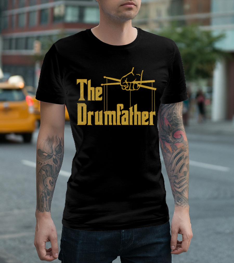 The Drumfather Drums Puppet T-Shirt