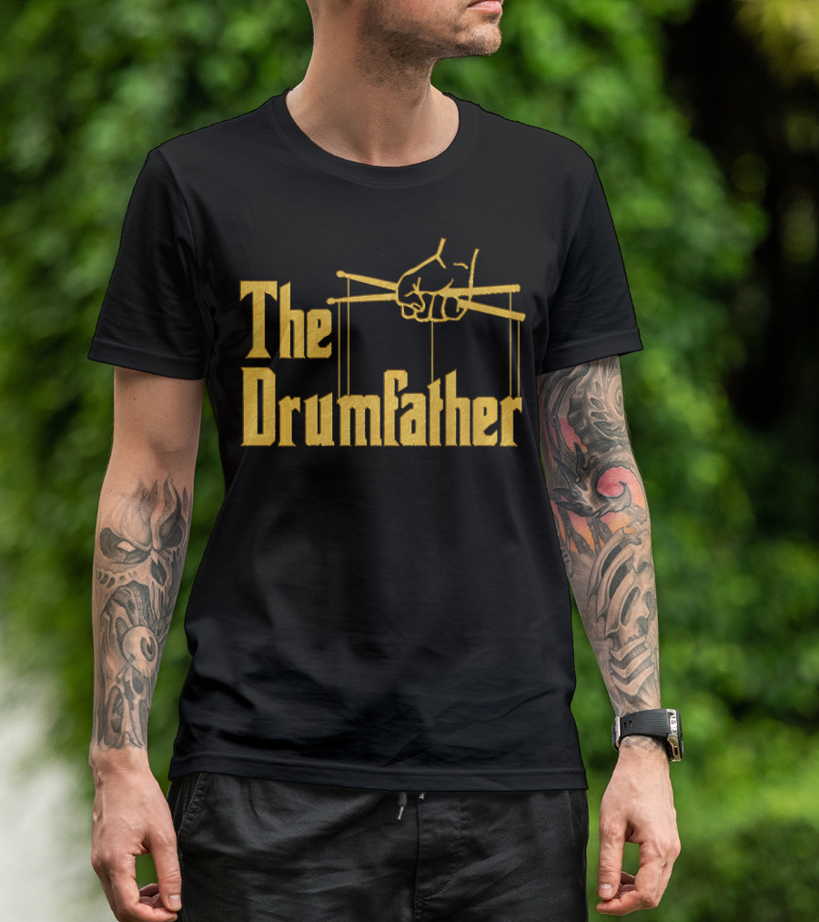 The Drumfather Drums Puppet T-Shirt