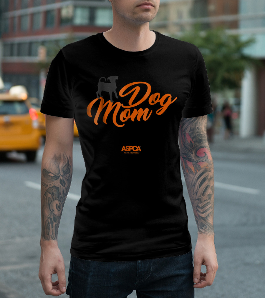 ASPCA Dog Mom We Are Their Voice T-Shirt