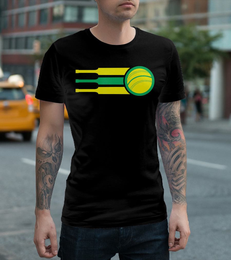 Australia Cricket Team Australian Cricket Bat Ball T-Shirt
