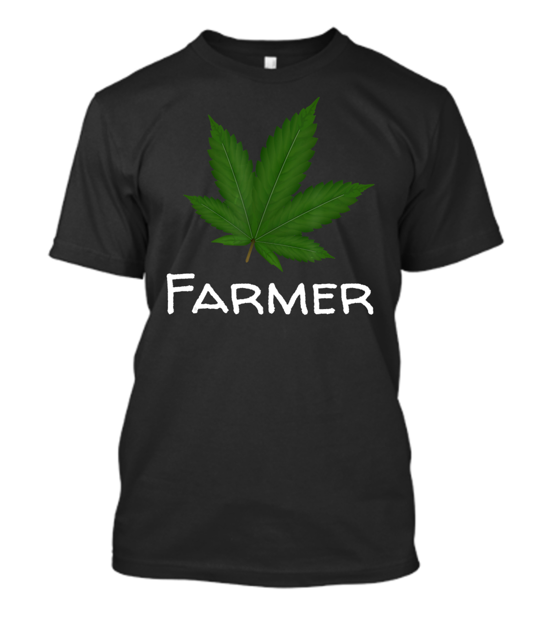 Farmer Cannabis Leaf Medical Marijuana T-Shirt